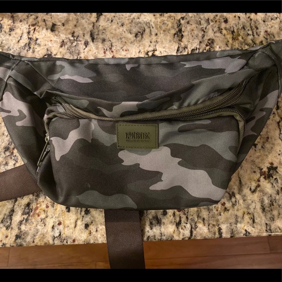 PINK Victoria's Secret Handbags - PINK Victoria Secret Camo Fanny Pack